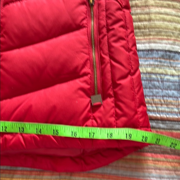 MK Michael Kors Women Red Vest Hoodie Front Zip XS - Picture 7 of 11